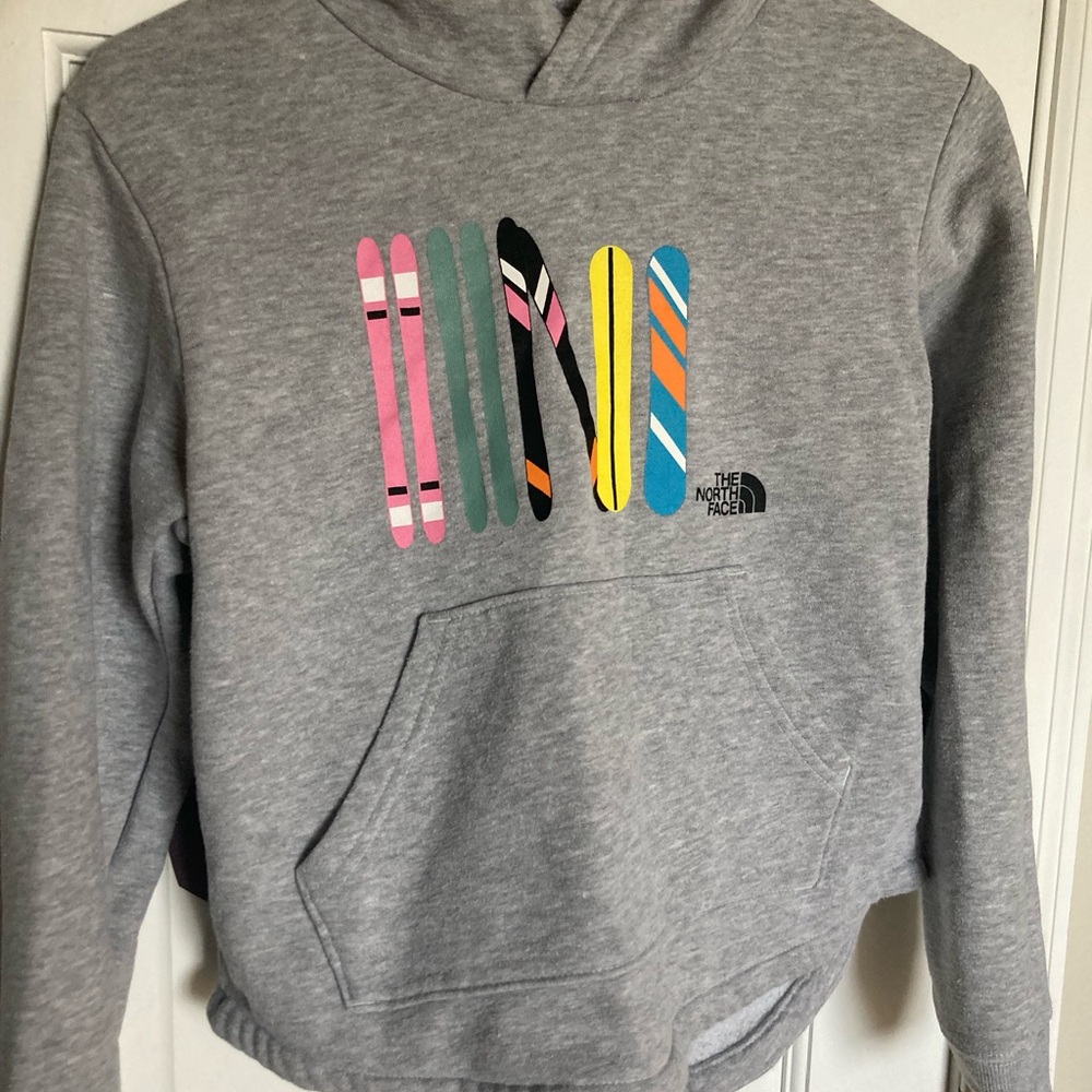 The North Face Light Gray Fleece Jacket